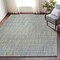 Homeroots 8 x 10 ft. Blue & Beige Toned Area Rug 395501 - alternate 5